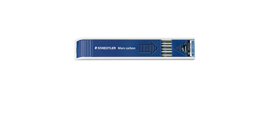 Staedtler Mars Carbon lead refill H Grey