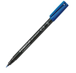 Pennarello Lumocolor Permanent 313 - punta 0,4mm - blu - Staedtler