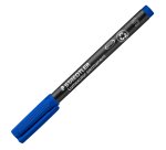 Pennarello Lumocolor Permanent 313 - punta 0,4 mm - blu - Staedtler