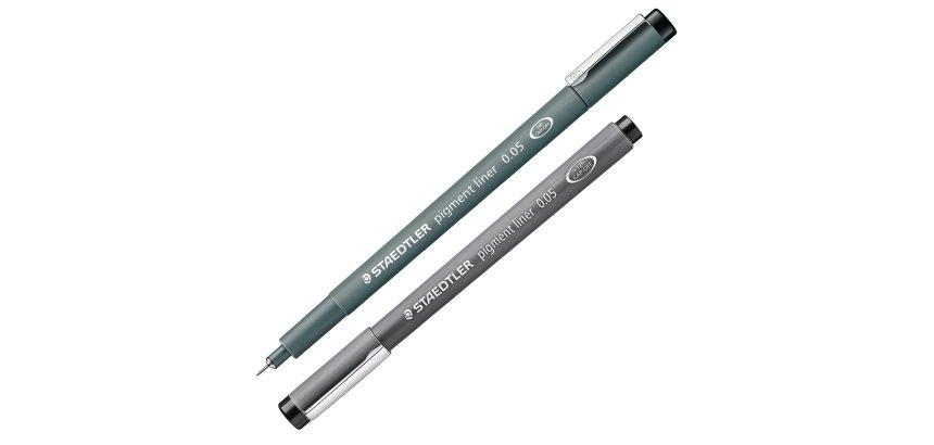 Pennarello Pigment Liner 308 - nero - 0,05mm - Staedtler