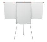 Lavagna portablocco Classic con cavalletto - 100 x 68,5 cm - bracci estensibili - bianco - Nobo