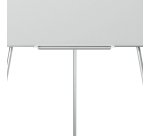 Lavagna portablocco Classic con cavalletto - 100 x 68,5 cm - bracci estensibili - bianco - Nobo