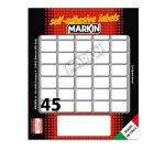 Etichette adesive - in carta - permanenti - 21 x 14 mm - 45 et/fg - 10 fogli - bianco - Markin