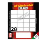 Etichette adesive - in carta - permanenti - 28 x 19 mm - 28 et/fg - 10 fogli - bianco - Markin