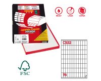Markin C531 self-adhesive label Rectangle Permanent White 4000 pc(s)