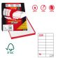 Etichette adesive C/511 - in carta - permanenti - 105 x 37,12 mm - 16 et/fg - 100 fogli - bianco - Markin