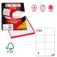 Etichette adesive C/512 - in carta - permanenti - 105 x 74,25 mm - 8 et/fg - 100 fogli - bianco - Markin