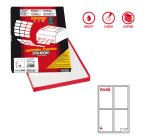 Markin 210A465 self-adhesive label White 400 pc(s)