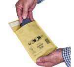 Busta imbottita Mail Lite Gold - B (12 x 21 cm) - avana - Sealed Air - conf. 10 pezzi