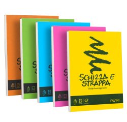 Blocco Schizza & Strappa - A4 - 210 x 297mm - 50gr - 150 fogli - Favini