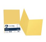 Cartellina semplice Luce - 200 gr - A4 - giallo sole - cartoncino bristol - Favini - conf. 50 pezzi
