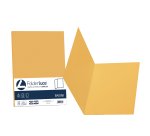Cartellina semplice Luce - 200 gr - A4 - giallo oro - cartoncino bristol - Favini - conf. 50 pezzi
