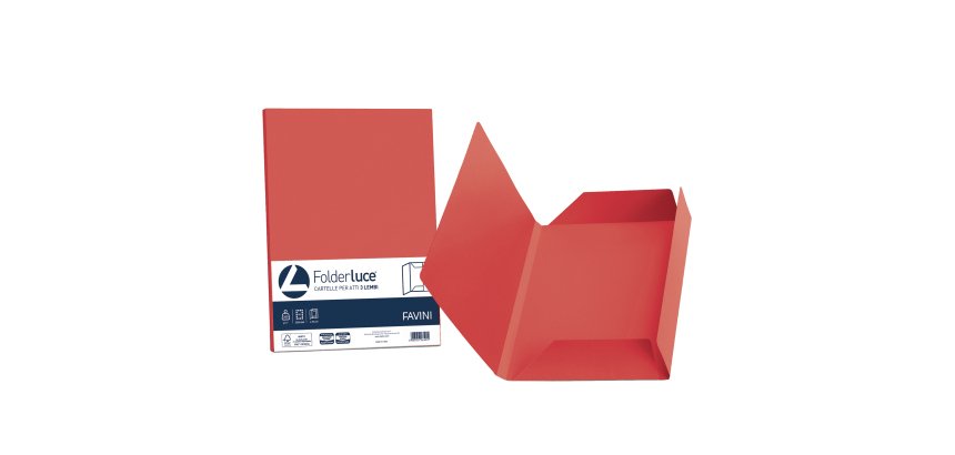 Favini 3 lembi Paper Red A4