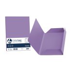 Cartellina 3 lembi Luce - 200 gr - A4 - cartoncino bristol - violetto - Favini - conf. 25 pezzi