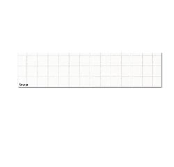 Carta leona - 70 x 100 cm - bianca - 10 mm ambo i lati - 120 gr - Favini - conf. 50 fogli