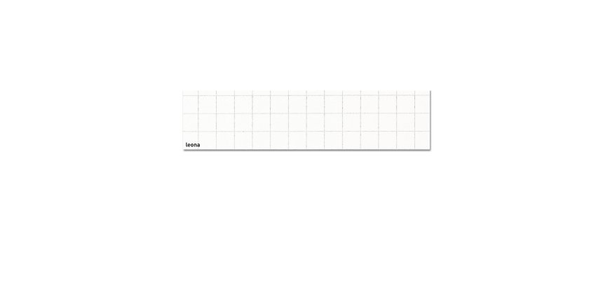 Carta leona - 70 x 100 cm - bianca - 10 mm ambo i lati - 120 gr - Favini - conf. 50 fogli