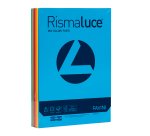 Carta Rismaluce - A4 - 90 gr - mix 8 colori - Favini - conf. 300 fogli