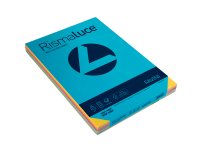 Carta Rismaluce - A3 - 90 gr - mix 8 colori - Favini - conf. 300 fogli