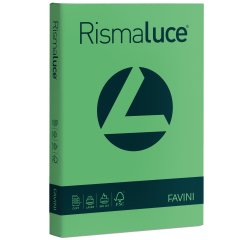 Carta Rismaluce - A4 - 140 gr - verde 60 - Favini - conf. 200 fogli