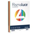 Carta Rismaluce - A4 - 200 gr - mix 8 colori - Favini - conf. 125 fogli