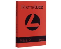 Carta Rismaluce - A4 - 200 gr - rosso scarlatto 61 - Favini - conf. 125 fogli