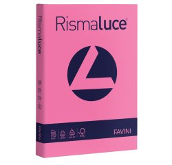 Carta Rismaluce - A4 - 200 gr - ciclamino 58 - Favini - conf. 125 fogli