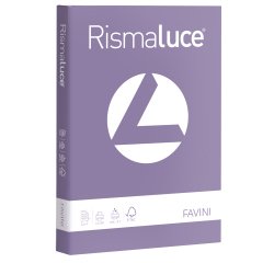 Carta Rismaluce - A4 - 200 gr - viola 49 - Favini - conf. 125 fogli