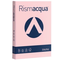 Carta Rismacqua - A4 - 200 gr - rosa 10 - Favini - conf. 125 fogli