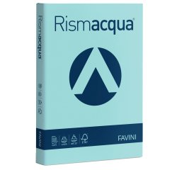 Carta Rismacqua - A4 - 200 gr - celeste 08 - Favini - conf. 125 fogli