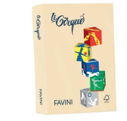 Carta Le Cirque - A4 - 80 gr - camoscio pastello 105 - Favini - conf. 500 fogli