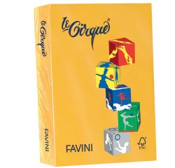 Carta Le Cirque - A4 - 80 gr - giallo oro 201 - Favini - conf. 500 fogli