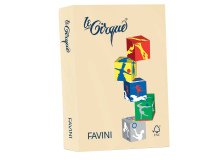 Carta Le Cirque - A4 - 160 gr - camoscio pastello 105 - Favini - conf. 250 fogli
