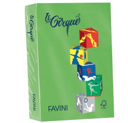 Carta Le Cirque - A4 - 160 gr - verde prato 203 - Favini - conf. 250 fogli