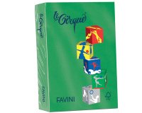 Carta Le Cirque - A4 - 160 gr - verde bandiera 208 - Favini - conf. 250 fogli