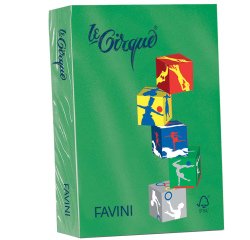 Carta Le Cirque - A4 - 160 gr - verde bandiera 208 - Favini - conf. 250 fogli