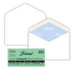Busta Busta Silver Matic FSC - senza finestra - gommata - 12 x 18 cm - 80 gr -  bianco - Pigna Envelopes - conf. 25 pezzi