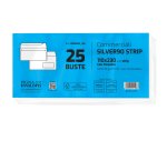 Busta SILVER90 STRIP FSC - bianca - internografata - con finestra - 110 x 230 mm - 90 gr - Pigna Envelopes - conf. 25 pezzi