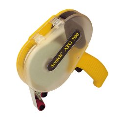 Dispenser per nastro biadesivo ATG 700 - impugnatura in plastica - trasparente - Scotch