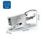 Cucitrice a pinza Rapid Classic K1+ - acciaio cromato - Rapid