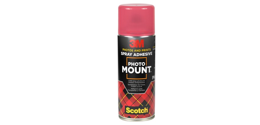 Adesivo Spray Photo Mount - per foto - 400 ml - trasparente - 3M