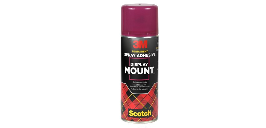 Adesivo Spray Display Mount - 400 ml - trasparente - 3M