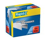 Punti Rapid Super Strong - alti spessori - 9/8 - acciaio zincato - metallo - Rapid - conf. 5000 pezzi