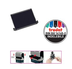 En_almohadilla de repuesto trodat 4727 negro blister de 2 unidades
