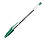 Penna a sfera Cristal - punta media 1,0mm - verde - Bic - conf. 50 pezzi