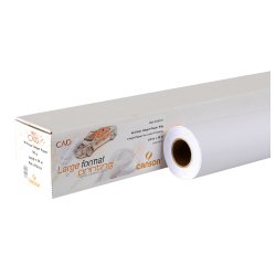 Carta Inkjet plotter - 610 mm (24") x 50 mt - 90 gr - hicolor opaca - bianco - Canson