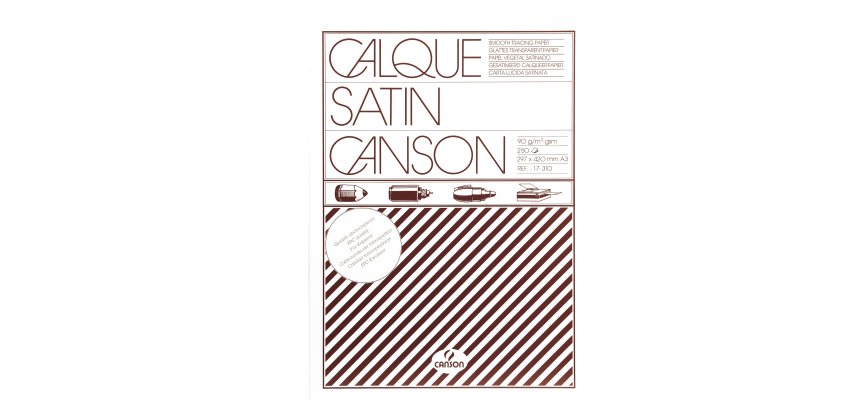 Canson C200017310 drafting paper Glossy 250 sheets