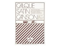 Blocco carta lucida satinata per disegno manuale - A4 - 50 fogli - 90gr - Canson