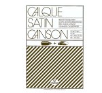 Blocco carta lucida satinata per disegno manuale - A3 - 50 fogli - 90gr - Canson