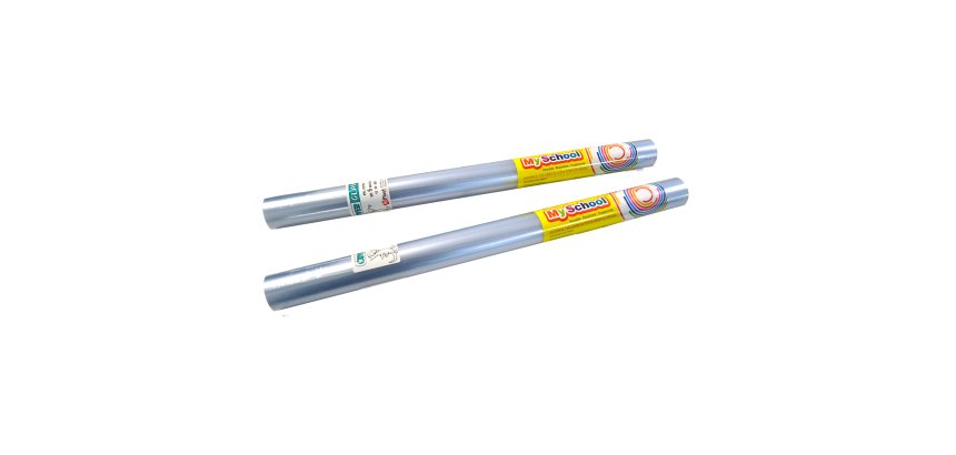 Rotolo coprilibro Coverglass - 5 m x 45 cm - PP - 72 mic - goffrato - neutro trasparente - Colorosa