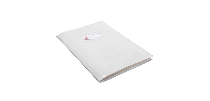 Coprimaxi Gold - 21 x 30 cm - PVC - 300 mic - c/alette - laccato - bianco - Colorosa